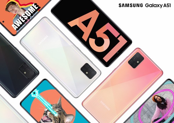 価格を抑えた5G対応スマホ「Galaxy A51 5G」がNTTドコモとauから