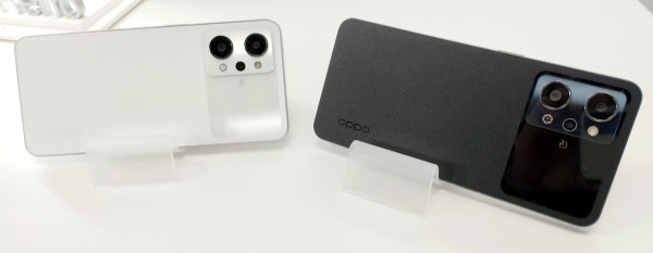 耐熱 二層 足あとぐらす (M) OPPO Reno9A ムーンホワイト ほぼ新品