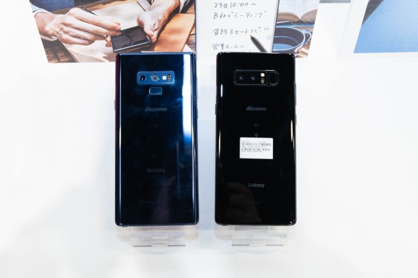 NTTドコモ向け“描けるスマホ”の最新プレミアムモデル「Galaxy Not9 SC