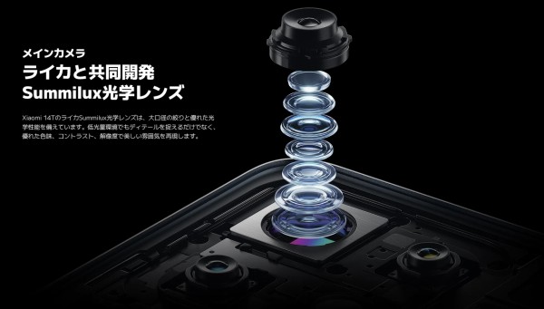 au＆UQ mobile向けLeicaカメラ搭載スマホ「Xiaomi 14T」が12月12