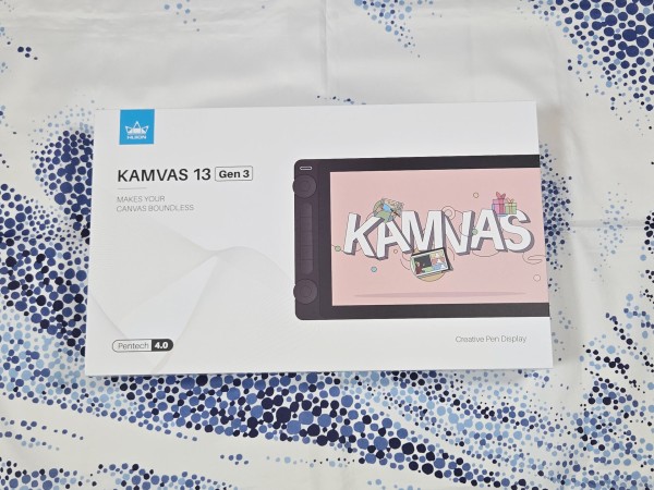 【美品】KAMVAS 13 Gen 3 液晶ペンタブレット本体 Huion 新型 Kamvas 13 Gen 3 デジタル描画ペンディスプレイ 初心者向け