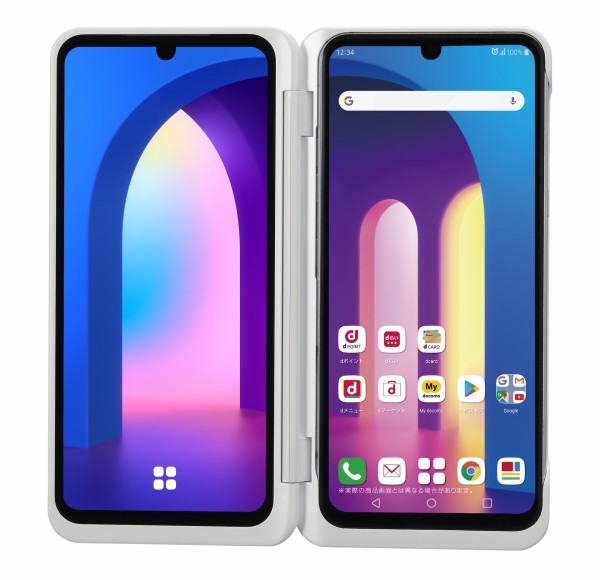 NTTドコモ、デュアルスクリーン対応の5Gスマホ「LG V60 ThinQ 5G