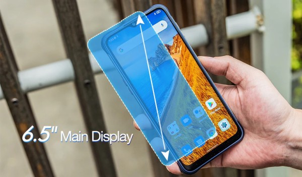 Unihertz、背面ディスプレイや6000mAhバッテリーなどを搭載した