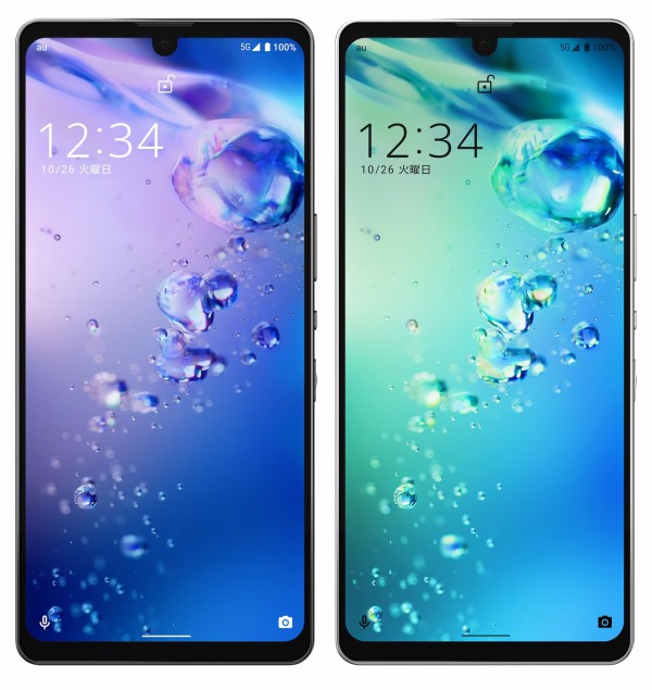 KDDI、au向け5Gスマホ「AQUOS zero6 SHG04」と「AQUOS sense6 SHG05