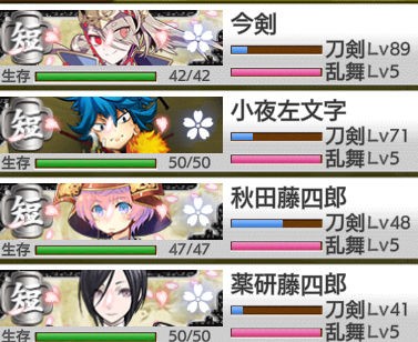 シンゴリラ(Lv300審神者)誕生の貴重な瞬間、シンゴリの刀剣の シンゴリラ(Lv300審神者)誕生の貴重な瞬間、シンゴリの刀剣の