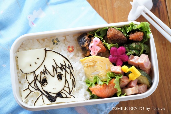 ごちうさのチノ弁当 と パパ弁当 海苔アート Smile Bento Powered By ライブドアブログ