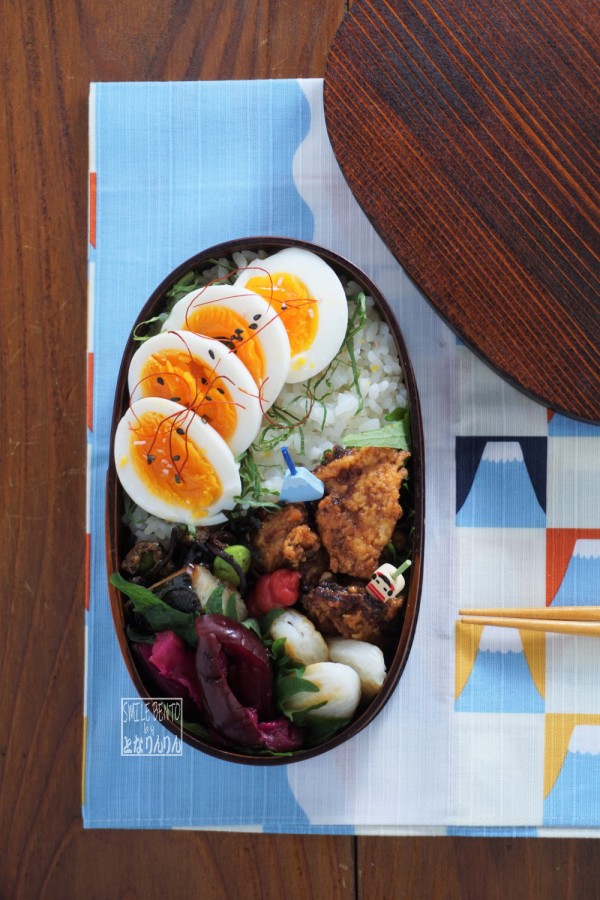 味付け卵ののっけ弁当 Smile Bento Powered By ライブドアブログ
