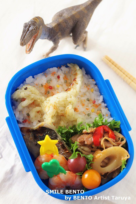 恐竜シリーズ ヴェロキラプトル弁当 Smile Bento Powered By ライブドアブログ