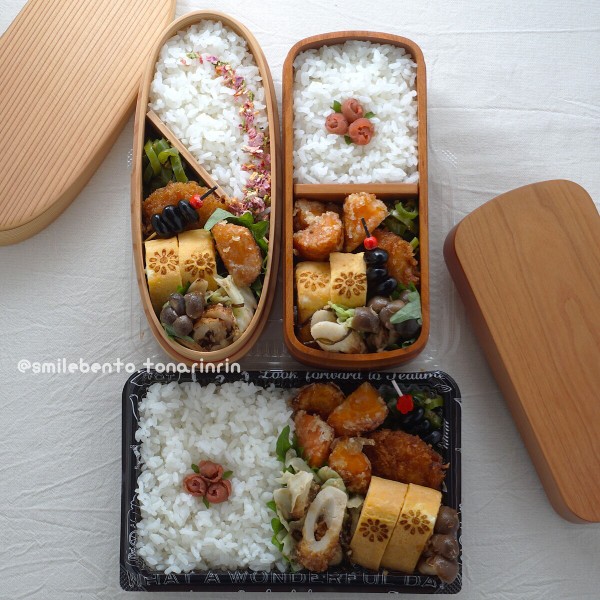 お弁当3つ : SMILE BENTO Powered by ライブドアブログ