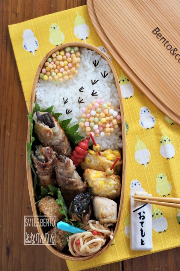 鳥の足あと弁当 と ピカチュウ弁当 Smile Bento Powered By ライブドアブログ