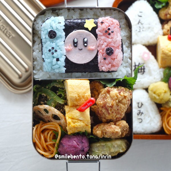Nintendo Switch - おにぎり お弁当ふたつ「switch弁当とおにぎり」 : SMILE BENTO Powered