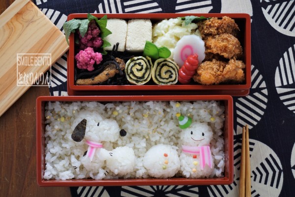 雪だるま作ろ Smile Bento Powered By ライブドアブログ