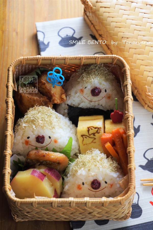 竹かご弁当 三角おにぎり君 Smile Bento Powered By ライブドアブログ