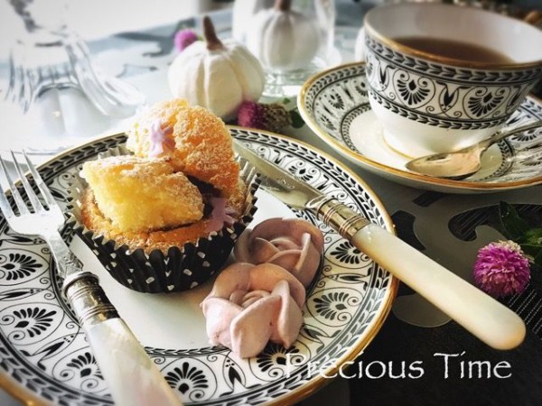 Today's Tea Time♪ バタフライカップケーキ : 〜 Precious Time 〜