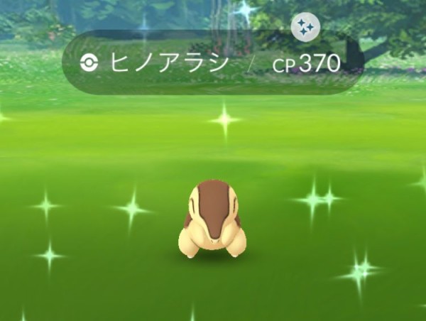 色違いヒノアラシゲット かずのすけとポケモンgo