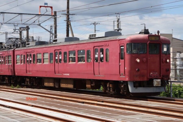 七尾の国鉄車2 先頭分散冷房車・中間最古参車の最強編成 : SN