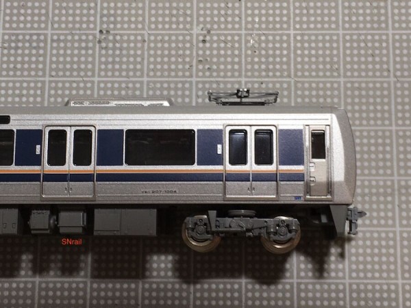 TOMIX 207-1000系を整備する : SN総合車両所のブログ