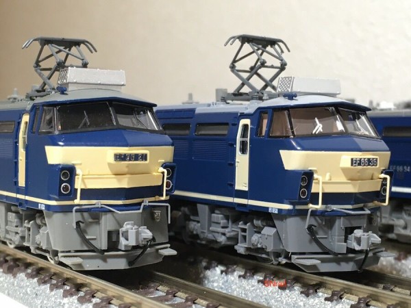 TOMIX 新旧のEF66-0比較と旧製品生き残りのための悪あがき加工