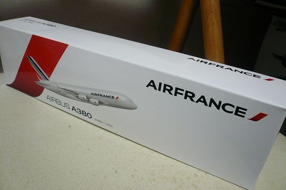 エールフランス エアバスA380 1/250スケール 模型 ディスプレイモデル JC Wings A380 エールフランス 特別塗装 「フランス・中国国交