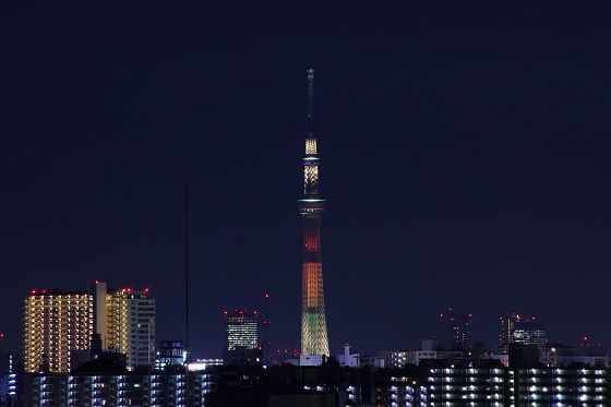 7 22 東京スカイツリー 夏休みライティング スノ ブロ２ 19 06 04 Re Start