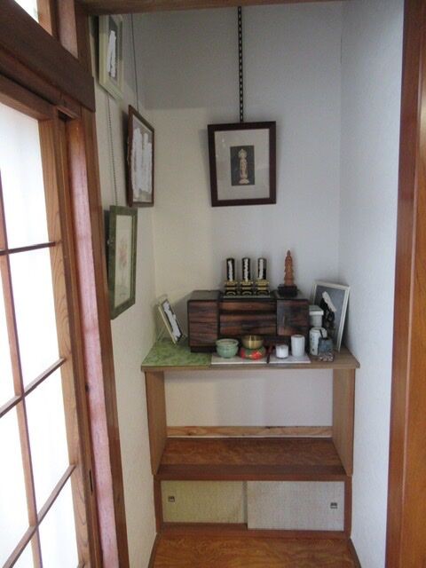 古家diyリフォーム 床の間 を想い出スペースに 企画 柴犬モコモコ日記