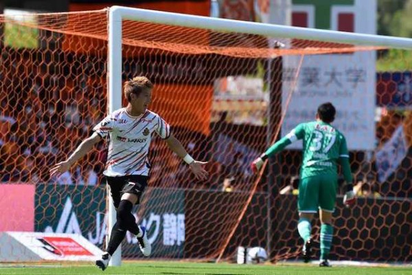 J1第14節 名古屋グランパス 清水に3発完封勝利 柿谷曜一朗が先制弾 マテウス2発 サッカータイム