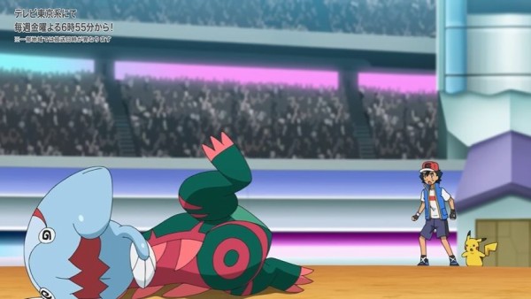 アニポケ新無印118話 めざポケからの1000万ボルトぐう熱い サトシvsダイゴ アルセウス速報