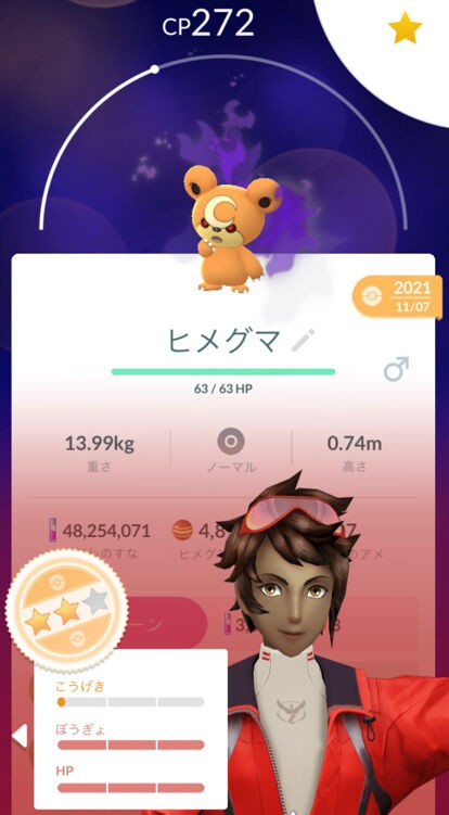 ポケモンgo 11月コミュデイはヒメグマ ガチグマは超ガチ案件だぞ アルセウス速報