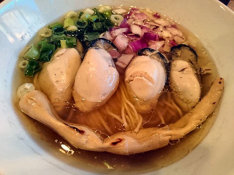 牡蠣ラーメン むんちゃん 地下鉄我孫子 Sojin Project