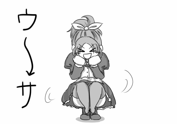 モバマス 安部菜々 メルヘンデビュー の振付けをファンが図解 Gif化 みんなで踊ろうミミミン ミミミン ウーサミン そくどく