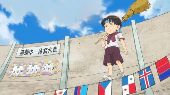 進撃 巨人中学校 Tvアニメ 第7話 対決 巨人中学校 感想まとめ 体育祭で先輩 Vs 後輩のガチバトル クリスタとアニのチア姿かわえええええ そくどく