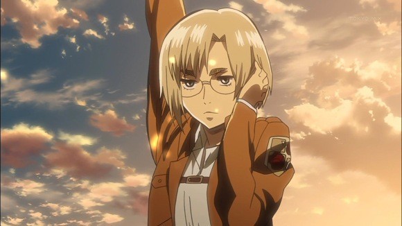 進撃の巨人 メガネ美人ことリコたんの乳揺れgifｗｗｗｗ そくどく