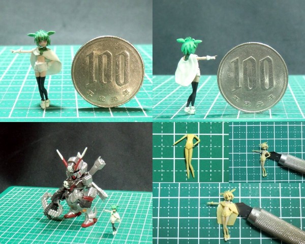 機動戦士クロスボーン ガンダム 100円玉サイズフィギュアの ハロロ を職人が制作 なんだこのクオリティ そくどく
