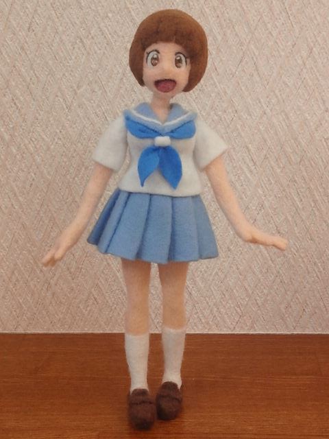 キルラキル 職人が羊毛フェルトでマコちゃん ガッツを制作 再現度高すぎsugeeeeeeeee そくどく