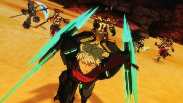 Pso2 The Animation 第11話 ダークファルス 感想まとめ 会長df化のピンチに仲間たちが駆けつける熱い展開 Edカードにtonyさんのイラストきたああああ そくどく