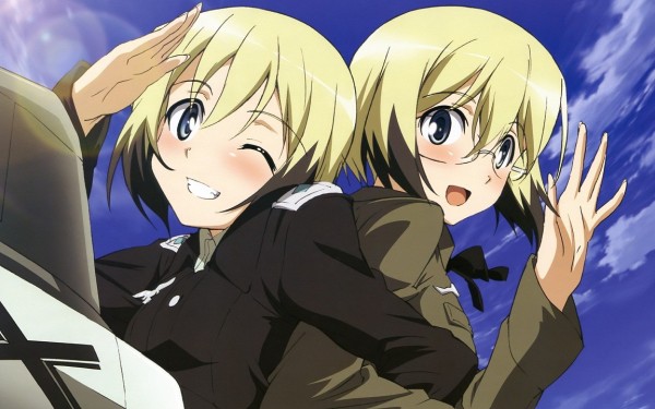 ストライクウィッチーズ ドイツ大使館のtwitterでもエーリカとウルスラの誕生日を祝ってくれてる件ｗｗｗ描いてくれた絵がなんか和む W そくどく