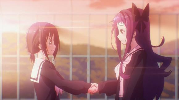 ハナヤマタ 第2話 ヤヤちゃんのレズ特有の嫉妬からの なるちゃん初よさこい 小学生時代の2人もロリかわええええええええ そくどく