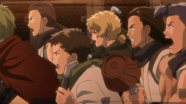 甲鉄城のカバネリ 第10話 攻め上ぐ弱者 感想まとめ 生駒と逞生が死亡 無名も美馬の指揮下に置かれる大ピンチ そくどく