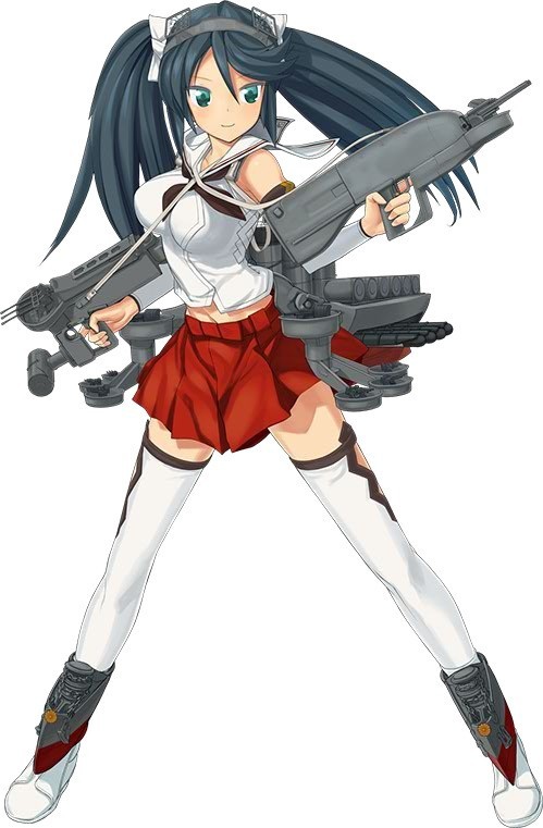 艦これ 新たに改造できる軽巡洋艦は 五十鈴 バストもパイスラでくっきり強化されてるぅぅぅぅううう そくどく