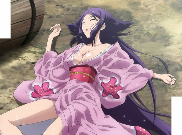 ムシブギョー 第4話 お春ちゃんの塗れ透け 火鉢ちゃん安定のふんどし 天間くんはちょっと成長したかな Gifあり そくどく