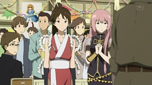 氷菓 第16話 ほうたろ姉が来校するも鉄壁の顔ディフェンス 遂に不知火舞コスもきたか そくどく