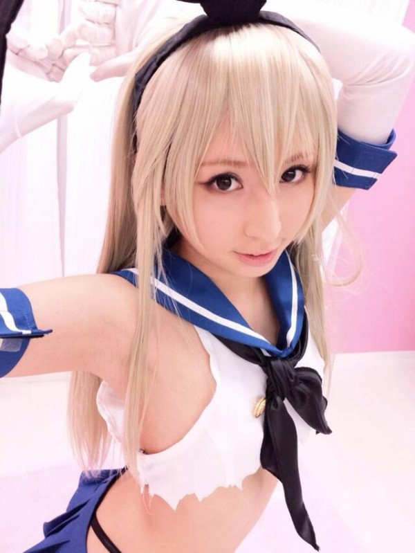 艦これ Av女優 板野有紀さんがぜかましコスを披露 みんなおはょ 昨日の写真だぉ O O そくどく