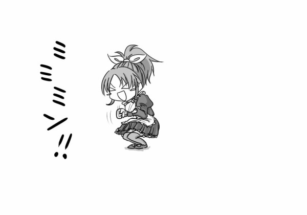 モバマス 安部菜々 メルヘンデビュー の振付けをファンが図解 Gif化 みんなで踊ろうミミミン ミミミン ウーサミン そくどく