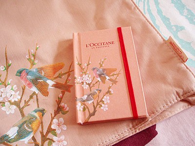 L'OCCITANE - Wild Cherry Tree ノベルティ : sola JOURNAL （β版）