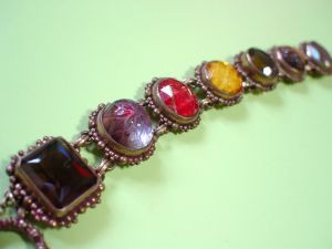 スティーブンデュエック★STEPHEN DWECK★6石★ブロンズブレスレット スティーブンデュエックのブレスレット（ブロンズ） : sola