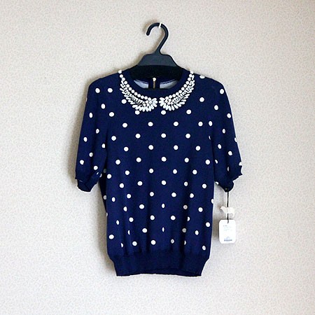 MUVEIL - ドット柄ビジュープルオーバー : sola JOURNAL （β版） 