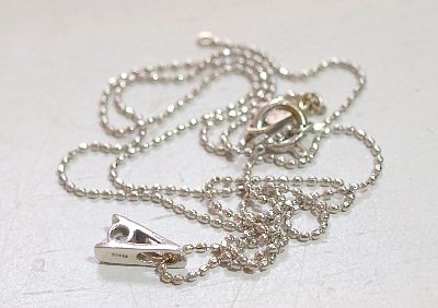 K9 刻印　アクセサリー　ゴールド　9金 K9WG刻印 9金ホワイトゴールドの買取 名古屋で金を売るなら金山のさ