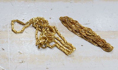 999と916刻印のネックレス買取 名古屋、金山のさてい屋 : 金買取