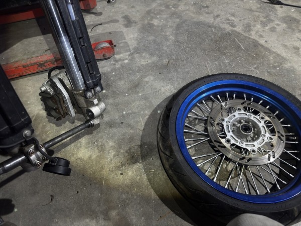 Dトラッカー250 KLX250 DトラッカーX300ミリ純正ブレーキディスク K&T