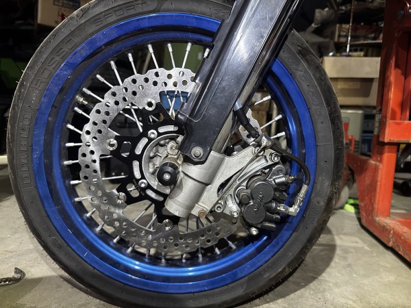 Dトラッカー250 KLX250 DトラッカーX300ミリ純正ブレーキディスク K&T